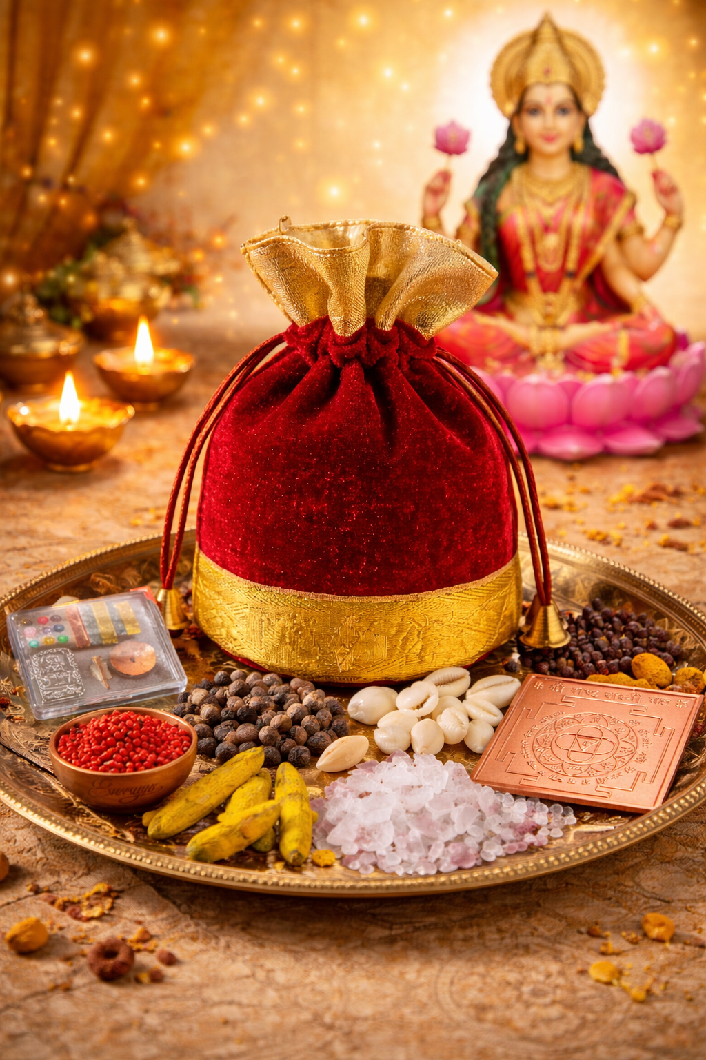 Shri Lakshmi Yantra potli